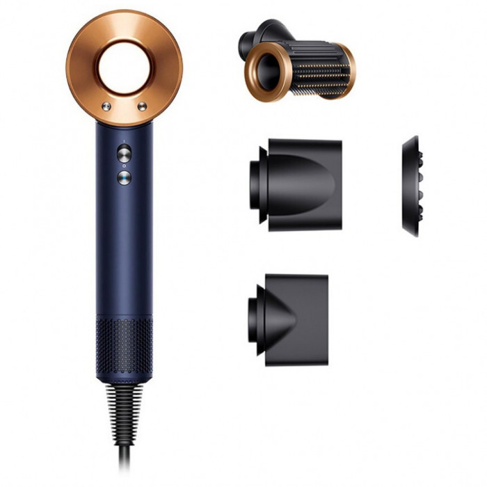 Фен Dyson Supersonic HD15 Синий/Медный (Prussian Blue/Rich Copper)