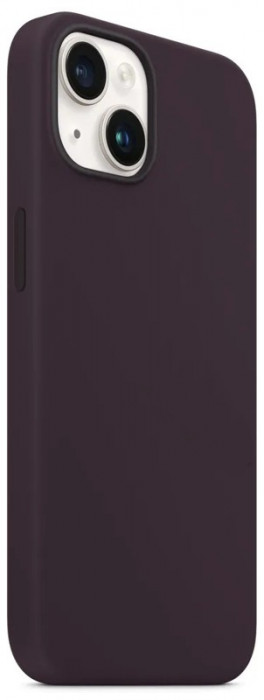 Чехол Silicone Case для iPhone 14 Темно-фиолетовый (Elderberry) | Фото 2 из 4