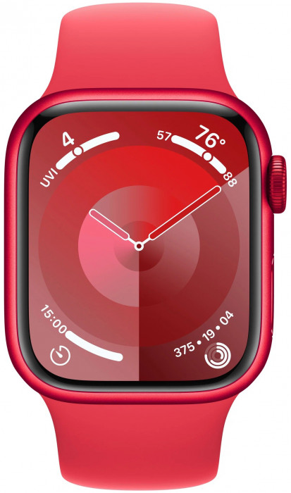 Умные часы Apple Watch Series 9 41mm GPS Aluminum Case with Sport Band Product Red | Фото 2 из 3