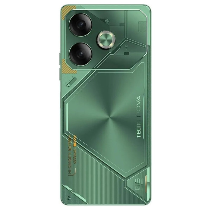 Смартфон Tecno Pova 6 8/256GB Зеленый (Green) EAC | Фото 3 из 3