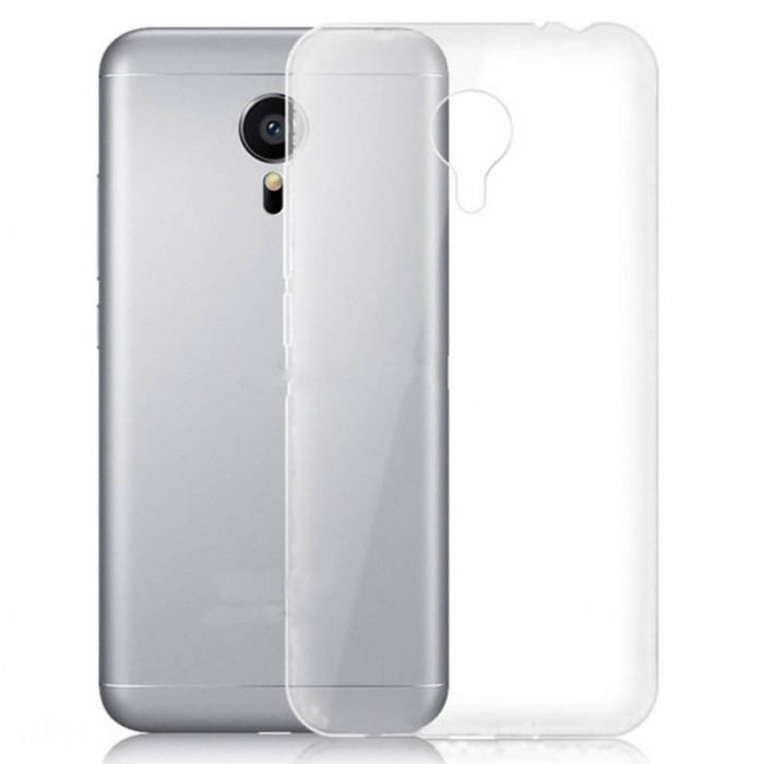 Чехол-накладка силиконовая для Meizu MX5 Прозрачный | Фото 2 из 2