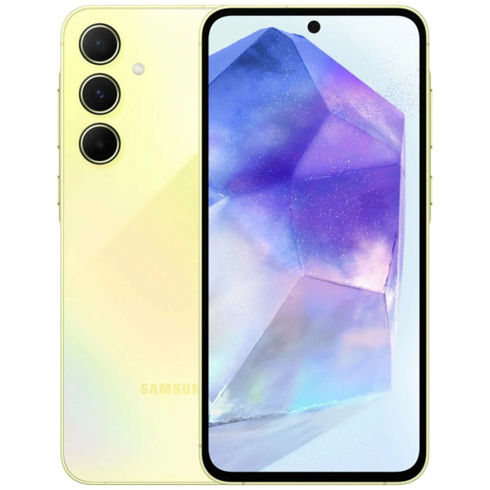 Смартфон Samsung Galaxy A55 12/256GB Желтый (lemon)