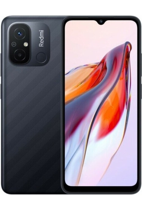 Смартфон Xiaomi Redmi 12C 4/128GB Черный (Black) | Фото 1 из 6