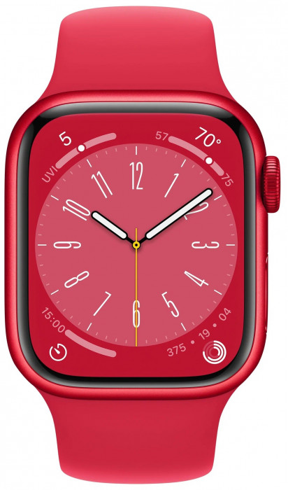 Умные часы Apple Watch Series 8 41mm GPS Red Aluminum Case with Sport Band Product Red | Фото 2 из 4