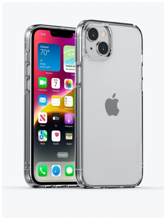 Чехол накладка Gurdini Alba Series Protective transparent для iPhone 14 Pro