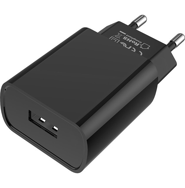 Зарядное устройство Borofone BA20A Sharp USB, 2.1A черный | Фото 1 из 3