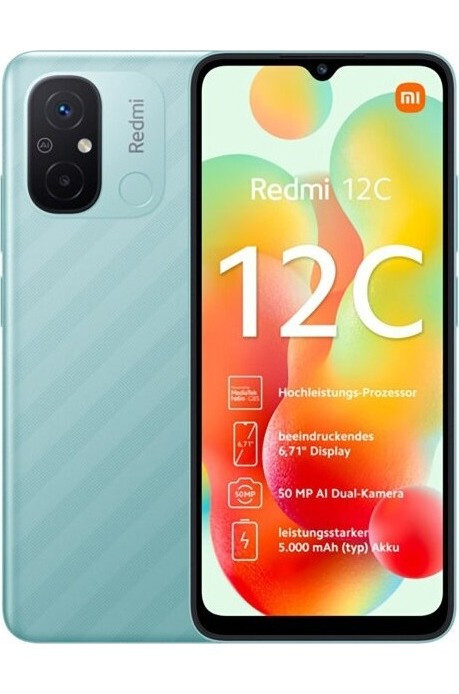 Смартфон Xiaomi Redmi 12C 4/128GB Зеленый (Gray) | Фото 4 из 4