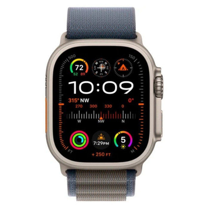 Умные часы Apple Watch Ultra 2 2024 49mm GPS + Cellular Titanium Case with Tan Alpine Loop | Фото 2 из 3
