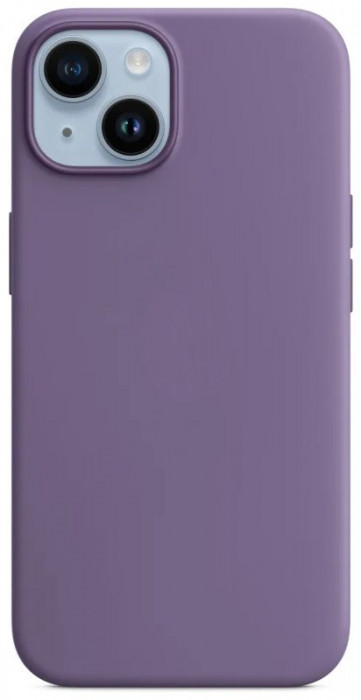 Чехол Silicone Case для iPhone 14 Фиолетовый (Iris) | Фото 1 из 4