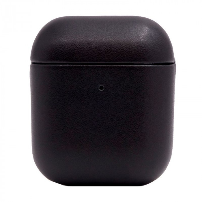 Чехол кожаный K-DOO LuxCraft для AirPods 1/2 Черный | Фото 1 из 3