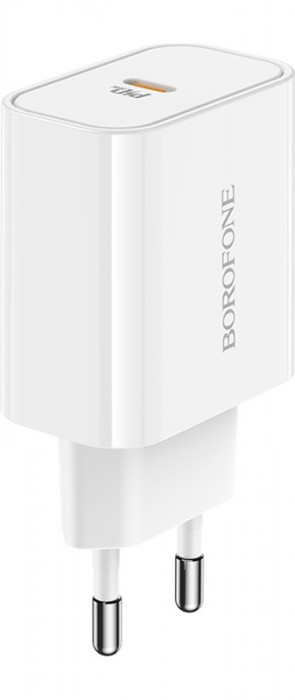 Зарядное устройство Borofone BA57A Easy Speed 3A, PD 20W белый | Фото 1 из 5