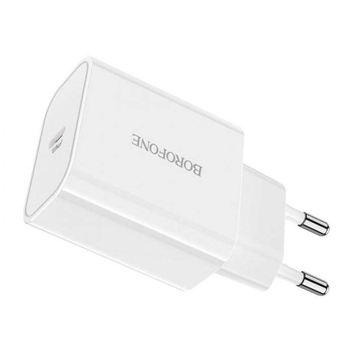 Зарядное устройство Borofone BA57A Easy Speed 3A, PD 20W белый | Фото 3 из 5