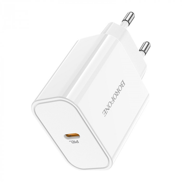 Зарядное устройство Borofone BA57A Easy Speed 3A, PD 20W белый | Фото 4 из 5
