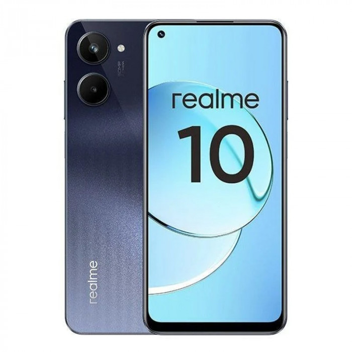 Смартфон Realme 10 4/128GB Черный (Rush Black) EAC | Фото 1 из 5