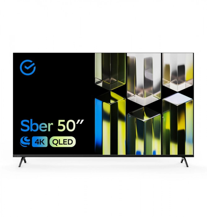 Телевизор Sber QLED SDX-50UQ5230T Ultra HD 50" UHD 4K | Фото 1 из 6