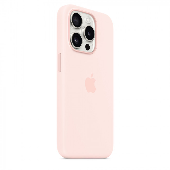 Чехол Silicone Case MagSafe для iPhone 15 Pro Max Light Pink | Фото 2 из 4