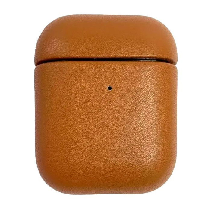 Чехол кожаный K-DOO LuxCraft для AirPods 1/2 Коричневый | Фото 3 из 3