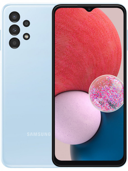 Смартфон Samsung Galaxy A13 4/64GB Голубой (Light Blue) | Фото 1 из 4