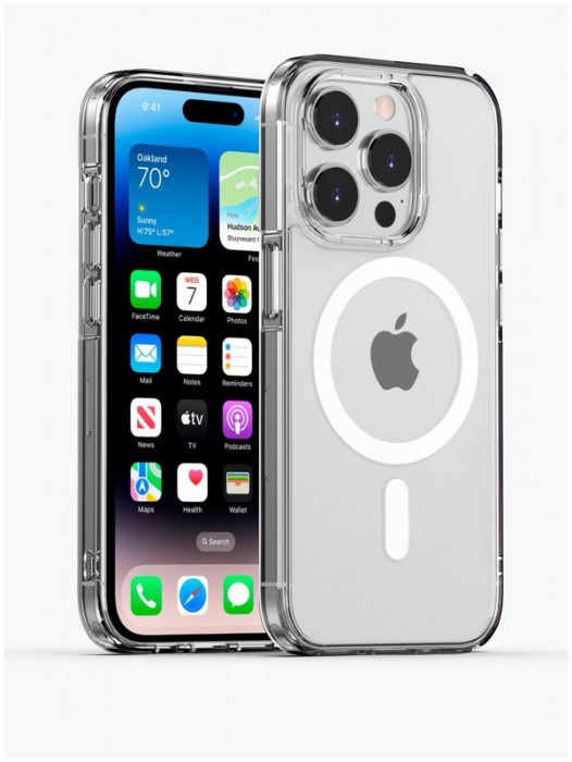 Чехол-накладка Gurdini Alba Series with Magsafe Clear для iPhone 14/13 | Фото 2 из 2