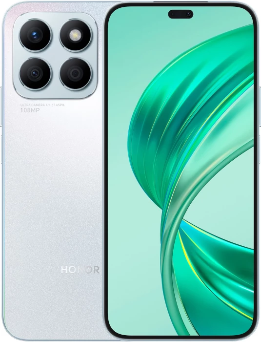 Смартфон Honor X8b 8/256GB Серебро (Titanium Silver) | Фото 1 из 8