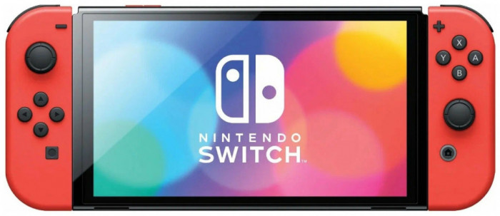 Игровая приставка Nintendo Switch OLED 64 GB Mario Red Edition