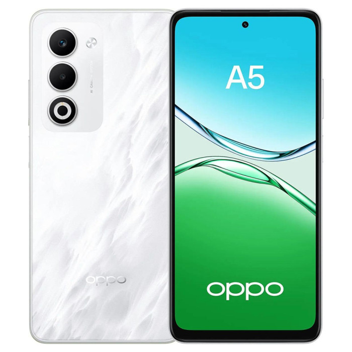Смартфон Oppo A5 6/128GB Жемчуг (Mist White)