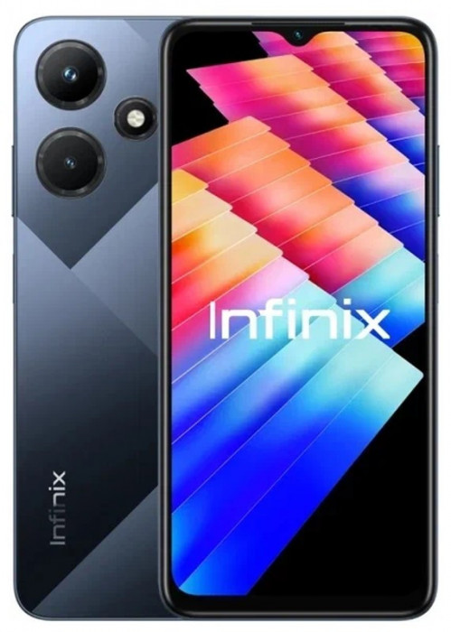 Смартфон Infinix Hot 30i 4/128GB Черный (Mirror Black) EAC | Фото 4 из 4
