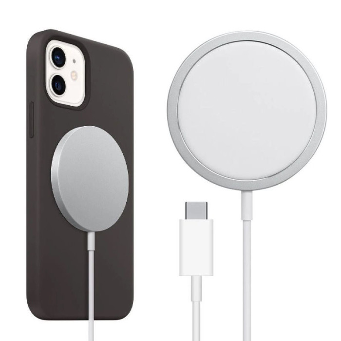 Беспроводная зарядная станция Apple Magsafe Charger 15W MHXH3ZE/A Белый | Фото 4 из 4