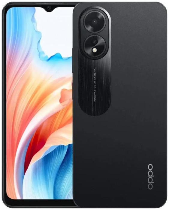 Смартфон Oppo A18 6/128GB Блестящий черный (Black) | Фото 6 из 6