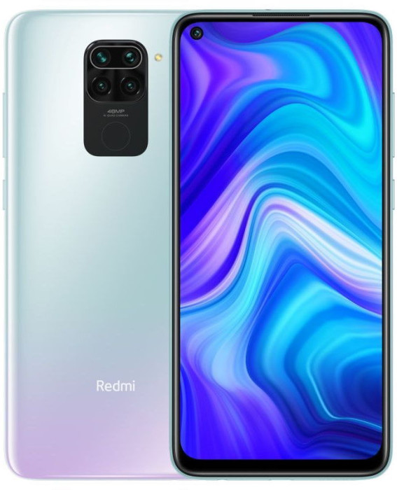 Смартфон Xiaomi Redmi Note 9 3/64GB (NFC) Белый | Фото 1 из 2