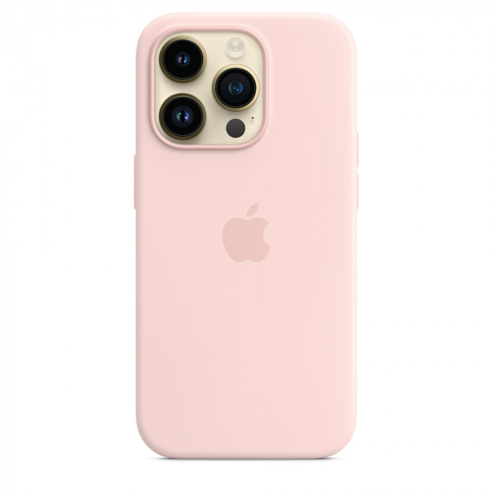 Чехол Silicone Case MagSafe для iPhone 14 Pro Chalk Pink | Фото 2 из 3