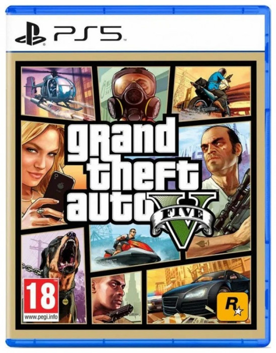 Игра GTA 5 для PlayStation 5 | Фото 1 из 2