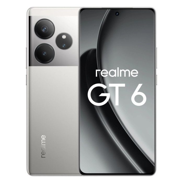 Смартфон Realme GT 6 12/512GB Серебристый (Silver) | Фото 10 из 10