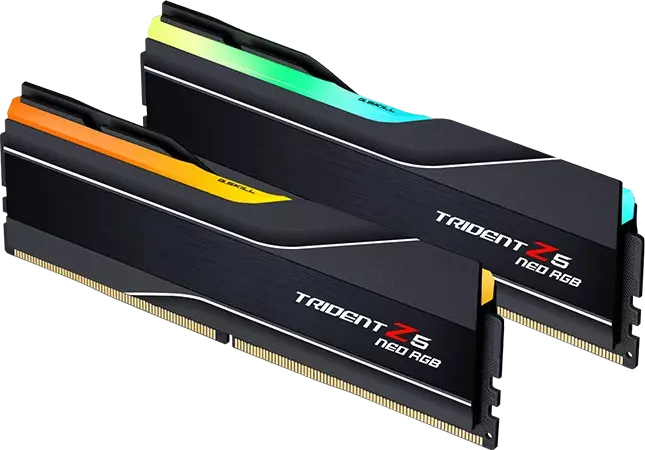 Оперативная память 96Gb DDR5 6000MHz G.Skill Trident Z5 Neo RGB (F5-6000J2836F48GX2-TZ5NR) (2x48Gb KIT)