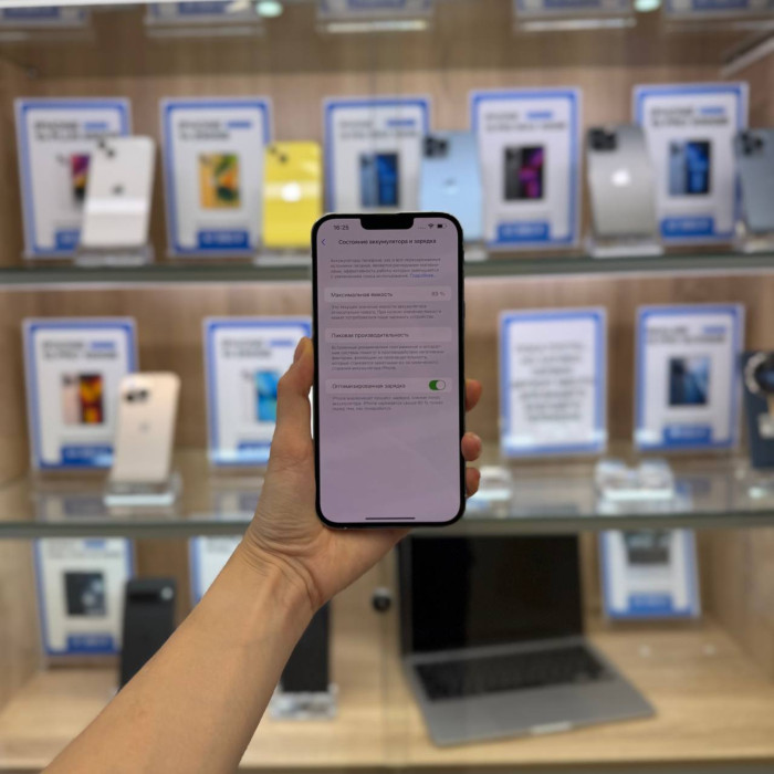 Б/у Смартфон Apple iPhone 13 Pro Max 128GB Серебристый (Silver) | Фото 4 из 5
