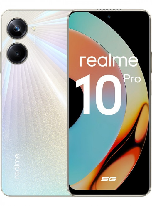 Смартфон Realme 10 Pro 8/256GB Желтый (Gold) EAC | Фото 11 из 12