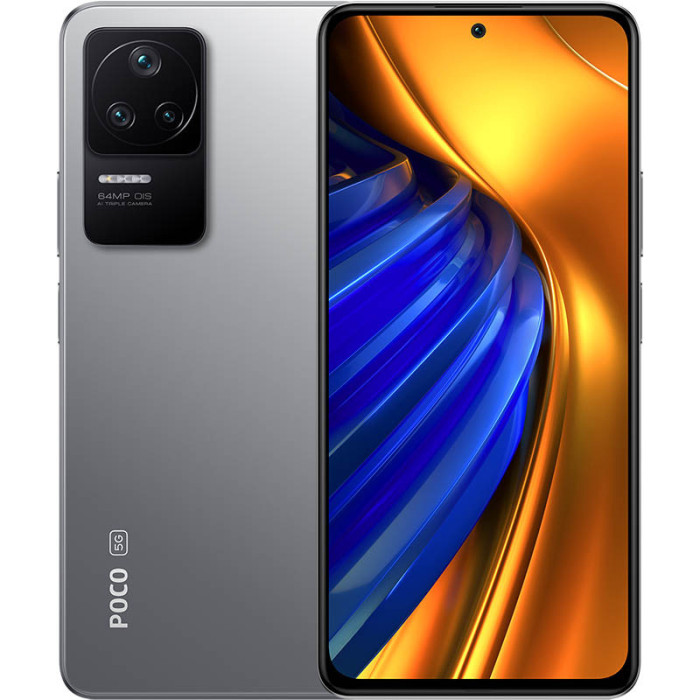 Смартфон Poco F4 6/128GB Серебро (Moonlight Silver) | Фото 2 из 2