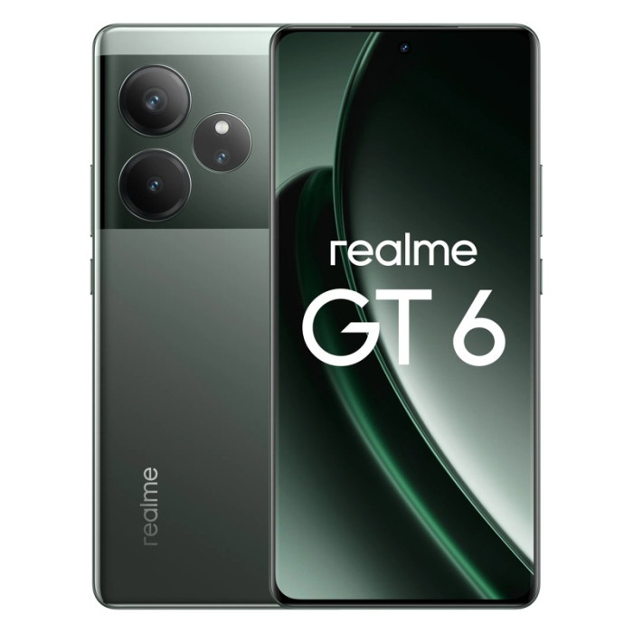 Смартфон Realme GT 6 12/256GB Зеленый (Green)