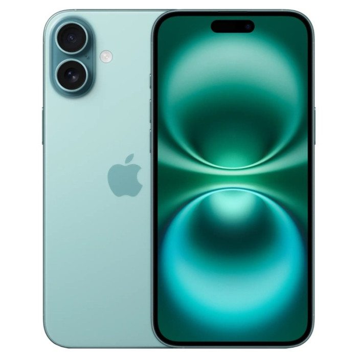 Смартфон Apple iPhone 16 Plus 128GB Бирюзовый (Teal) | Фото 1 из 5