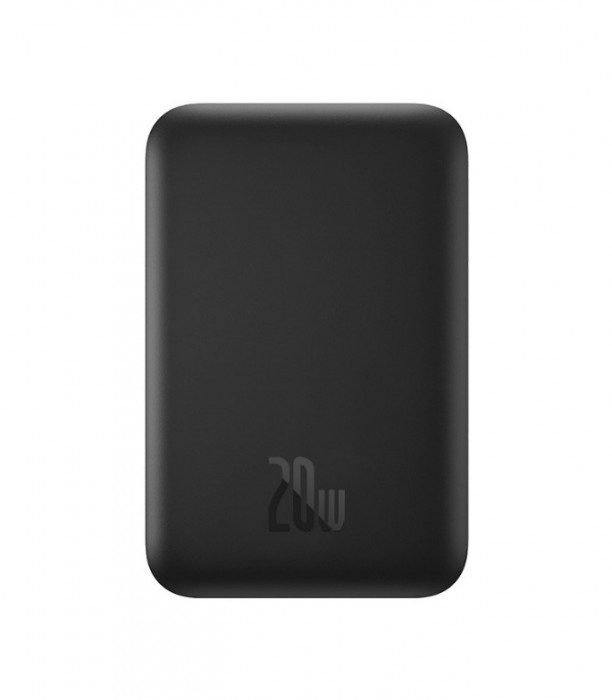 Внешний аккумулятор Baseus Power Bank MagSafe 6000mAh 20W Черный (PPCX050001) | Фото 4 из 5
