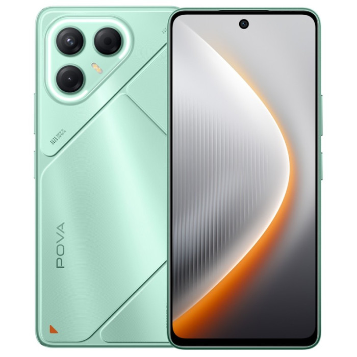 Смартфон TECNO POVA 7 5G 8/128GB Зеленый (Oasis Green) | Фото 1 из 3