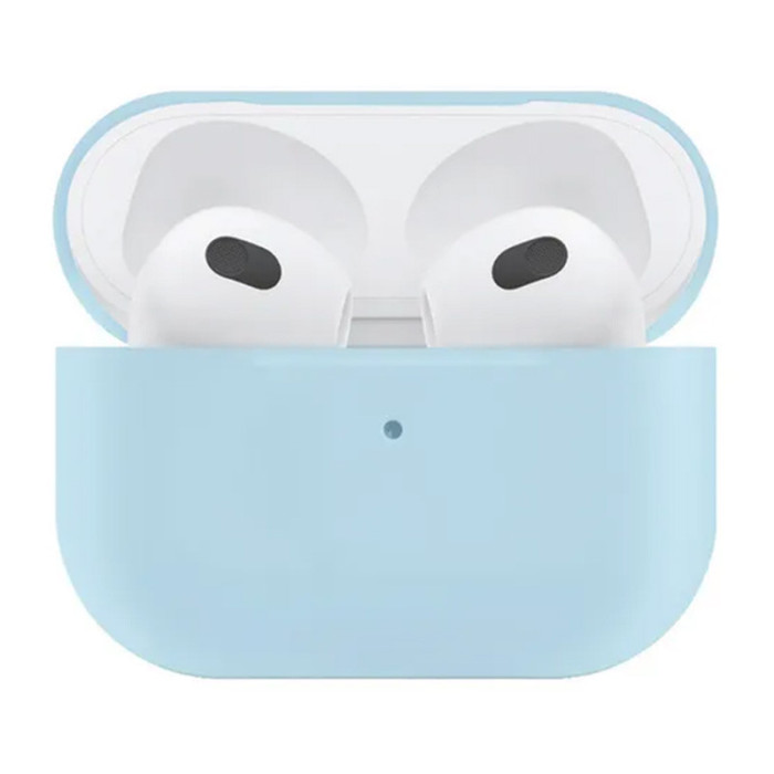 Чехол Silicone Case Protection на AirPods 3 Голубой | Фото 3 из 3