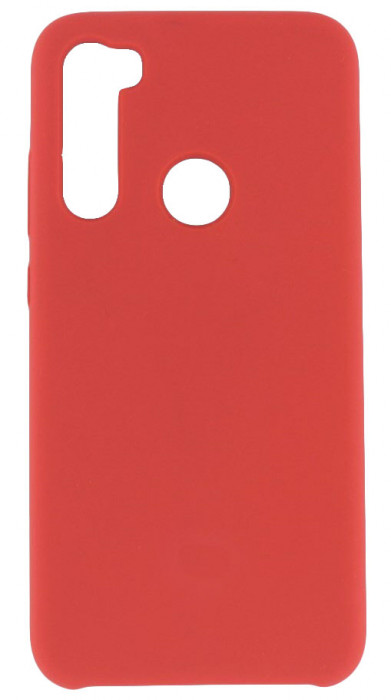 Чехол-накладка Silicone Cover для Xiaomi Redmi Note 8 Красный-металик | Фото 1 из 3