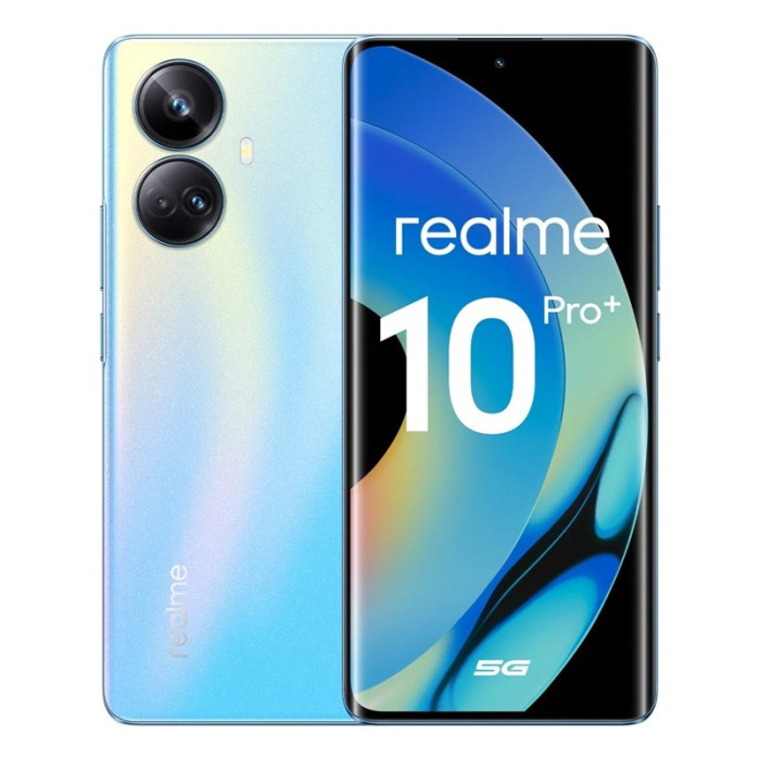 Смартфон Realme 10 Pro+ 8/128GB Голубой (Nebula Blue) EAC | Фото 10 из 10