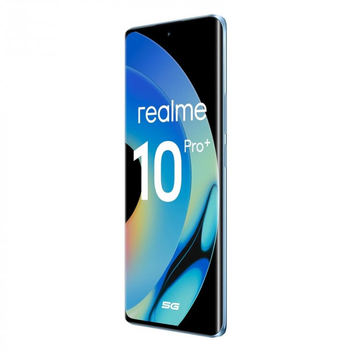 Смартфон Realme 10 Pro+ 8/128GB Голубой (Nebula Blue) EAC | Фото 5 из 10