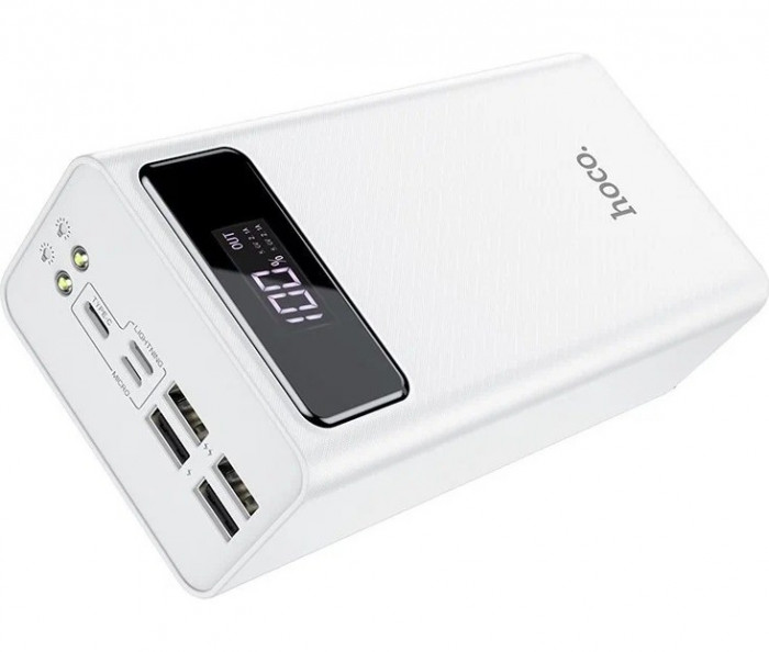 Внешний аккумулятор Hoco J65B 50000mAh Белый | Фото 1 из 2