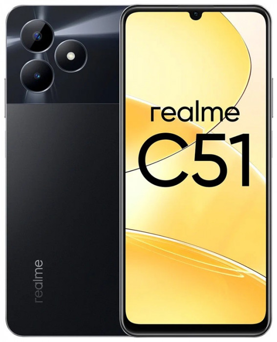 Смартфон Realme C51 4/64GB Черный (Black) EAC | Фото 9 из 9