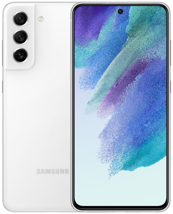 Смартфон Samsung Galaxy S21 FE 8/256GB Белый (White) | Фото 7 из 7