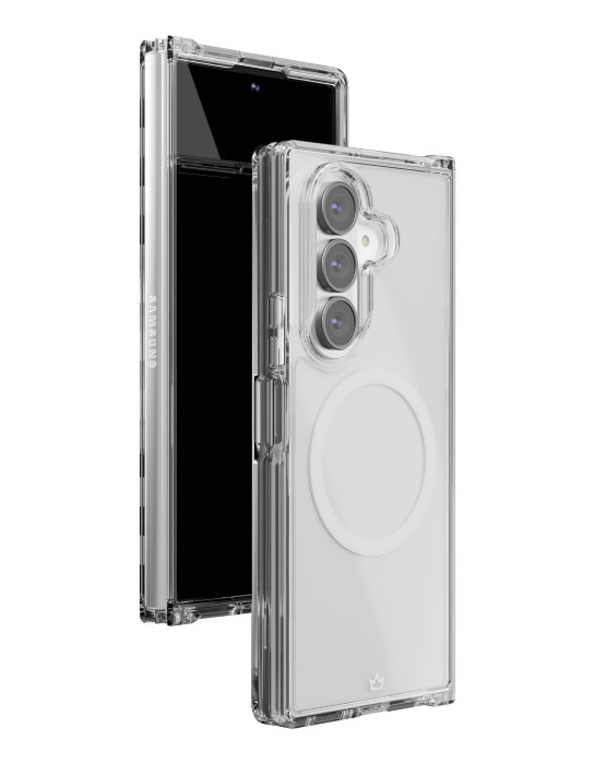 Чехол защитный VLP Crystal Case с MagSafe для Samsung Z Fold 7, прозрачный