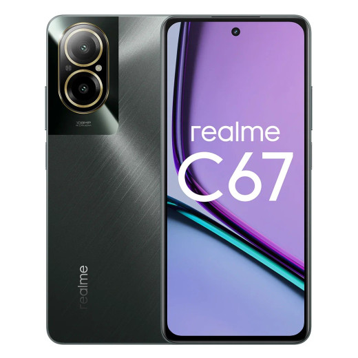 Смартфон Realme C67 4G 8/256GB Черный (Black Stone) EAC — 